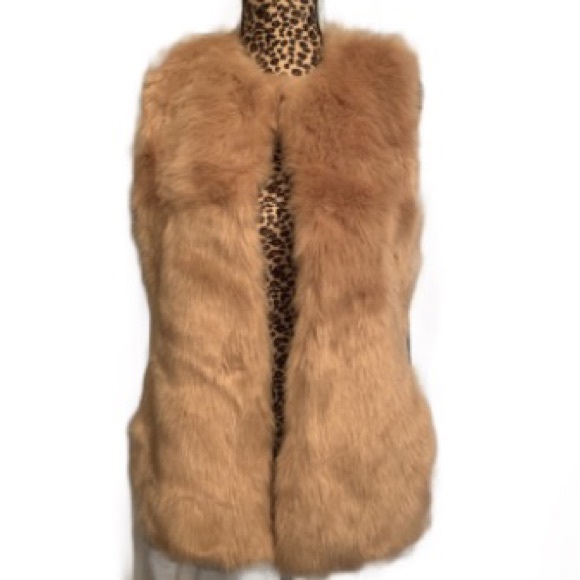 Bagatelle Faux Fur Vest Small - Picture 2 of 5